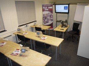 All ready for the training on Visilogic and Unitronics range of combination PLC and HMI's