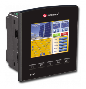 3.5" colour PLC & HMI all in ONE