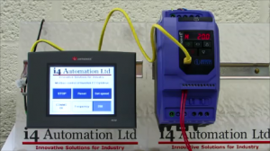 Modbus coms with an Invertek E2 Optidrive and a Unitronics combined PLC & HMI (V570 5.7") 